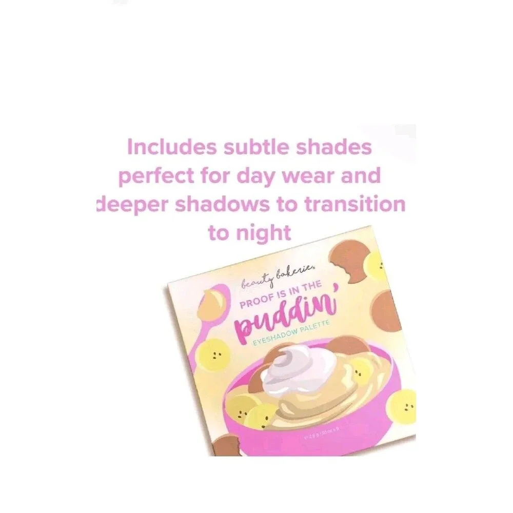 BEAUTY BAKERIE Proof Is In The Puddin’ Pudding Eyeshadow Palette 0.05 oz x 9 NIB